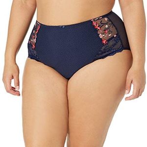 Elomi Vrouwen Charley volledige dekking korte bikini stijl ondergoed, marineblauw, XXL