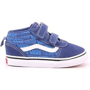 Vans Jongens Unisex Kinder Ward Mid V Basketbal, Tonal Logo Bijou Blue, 25 EU, Tonal Logo Bijou Blue, 25 EU