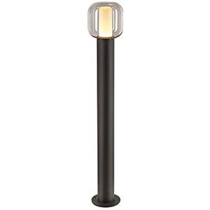 SLV staand armatuur OVALISK 100 FL/led buitenverlichting voor wegen, wanden, ingangen, outdoor tuin-lamp / IP65 3000/4000K 9 W 560/600 lm antraciet