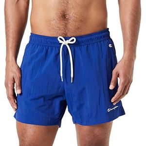 Champion Eco Future Pacific Sand-gerecycled nylon bermuda shorts heren, blauw (College), XXS