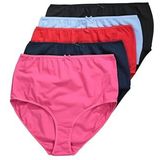 Ulla Popken - Slip - Navy - 5 Pack - Mid Waist