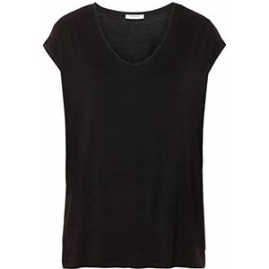 PIECES Pcbillo Tee Solid Noos Bc T-shirt voor dames, zwart, M