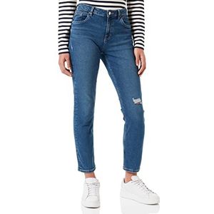 ESPRIT Dames 022EE1B317 Jeans, 901/BLUE Dark WASH, normaal