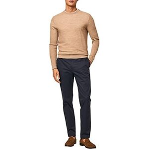 Hackett London Perfect Tencel Chino Broek voor heren, marineblauw, 33W / 30L