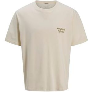 Jack & Jones - Joracapulco Type Tee - T-shirt - Brons - Korte Mouwen