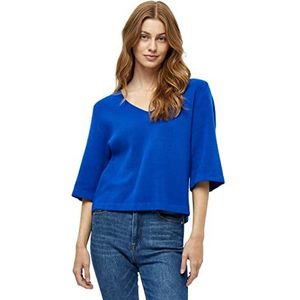 Kobalt Blauwe Trui Baby Blauwe Coltrui Dames Kobaltblauwe Gebreide