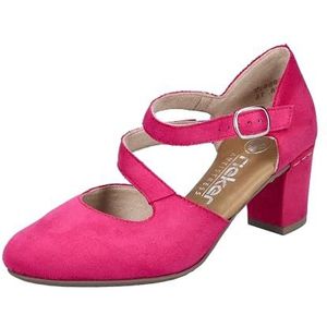 Rieker Dames 41080 lage schoenen, roze, 42 EU, roze, 42 EU
