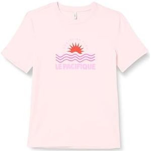 ONLY Onllucia Reg S/S Top JRS, roze, XL