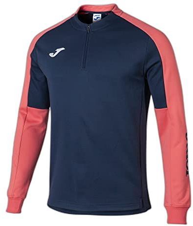 Joma Eco Championship Sweatshirt Met Halve Rits Blauw Jongen