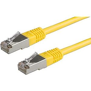 ROLINE FTP LAN-kabel Cat 5e | Ethernet-netwerkkabel met RJ45-stekker | Geel 2 m
