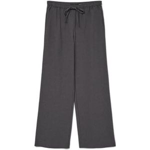 Vmmilly - Low Waist Broek - Wide Leg Fit - Koordsluiting - Zijzakken