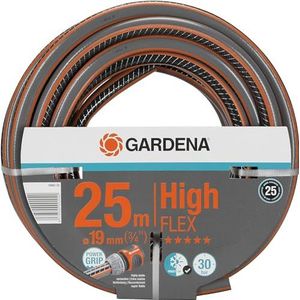 GARDENA Comfort HighFLEX slang 19 mm (3/4"") 25 m: Tuinslang met Power Grip profiel, 30 bar barstdruk, vormvast, uv-bestendig (18083-20)