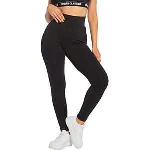 Urban Classics Sportlegging voor dames met hoge taille, zwart (Black 00007), 5XL