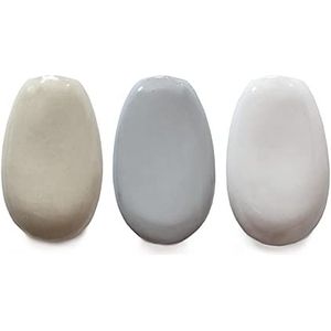 martini SPA - Il Coccio Hot Stones keramische luchtbevochtiger, steenvorm, willekeurige kleuren, 20 x 5,5 x 12 cm, 430 g, 1 stuk