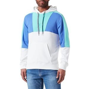 Champion Legacy Athleisure-Heavy Spring Terry Half-Zip Hoodie voor heren, Lichtgrijs/blauwe jeans, XL