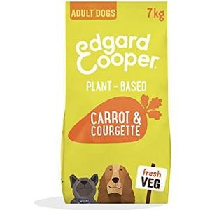 Edgard & Cooper Voeding voor volwassen honden, natuurlijk droogvoer, glutenvrij, veganistisch, 7 kg, wortel & courgette, natuurlijk licht verteerbaar, gezonde voeding, smakelijk en evenwichtig