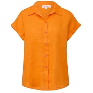 s.Oliver Linnen blouse, korte mouwen, 2310, 38