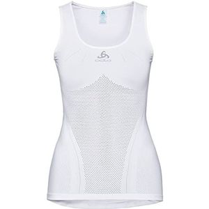 Fietsshirt Odlo Womens Suw Top Crew Neck Singlet Breathe White