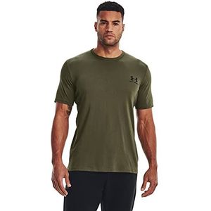 Under Armour Heren Short-Sleeve Graph Heren T-Shirt Ua Sportstyle Met logo op linkerborst, Mod, 1326799-390, XS