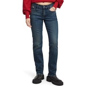 G-Star RAW Strace Straight Jeans, Blauw (Worn in Blue Clay D23951-d634-g737), 26W x 32L