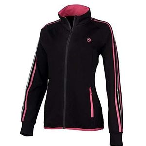 Dunlop Dames 72230-S Performance Line Warm-Up Jack, Zwart/Roze, S