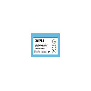 APLI 14267 — Sky Blue Cardstock 50 x 65 cm 170 g 25 vellen