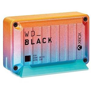 WD_BLACK D30 1TB Game Drive SSD voor Xbox Summer Collection, SSD voor Xbox-opslaguitbreiding, externe ssd-schijf, overdrachtsnelheden tot 900 MB's, compatibele Xbox Series X|S, Xbox Game Pass voor 1