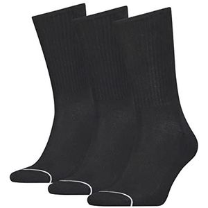 Calvin Klein Crew Sock voor heren, zwart, One Size