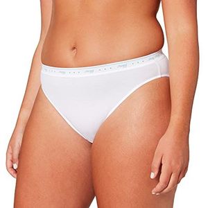 Sloggi 24/7 100 H Tai 3P, hikini/tai slip, dames (3 stuks), Wit, 42