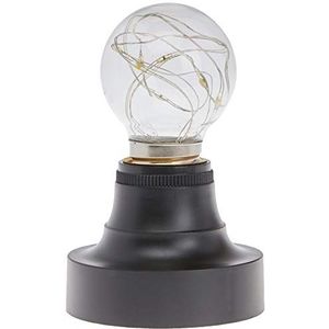 Beter & Beste decoratieve lamp, Model: 2632188, Zwart Enkel