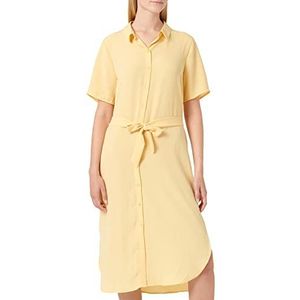 JdY Damen Jdyrachel S/S bovenkuitjurk Wvn Noos Kleid, Straw, M