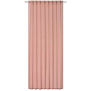 Elbersdrucke Gordijn met verborgen lussen Air 14 roze halftransparant 255x140cm 201838 gordijn voor de woonkamer slaapkamer keuken hal kinderkamer