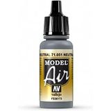 Vallejo Model Air 17 ml Acrylverf - Neutraal Grijs