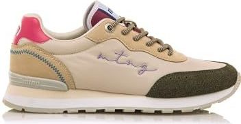 Mustang - Joggo - Sportschoenen - Goudkleurig - Plat - Veters - Casual