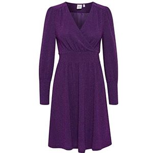 ICHI IHNELLY DR Jurk voor dames, 193750/violet indigo, XS