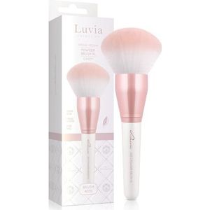 Luvia - Candy 202 - Kabuki Kwast - Wit/Roze - Vegan