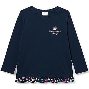 s.Oliver Sales GmbH & Co. KG/s.Oliver T-shirt voor meisjes met lange mouwen, blauw, 104 cm