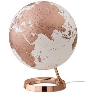 Tecnodidattoo Mappamondo Atmosphere Light&Colour Metal Copper, kleur bruin, 0331F7