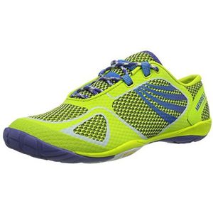 Merrell Pace Glove 2, Trail Hardloopschoenen voor dames, Groen Lime Blauw, 38 EU