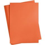 Gekleurde Kaart, A2 420x600 mm, 180 g, mandarijn, 100sheets