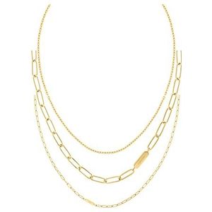 Calvin Klein CADEAUSET voor dames Collection Ketting halsketting geelgoud - 35000433