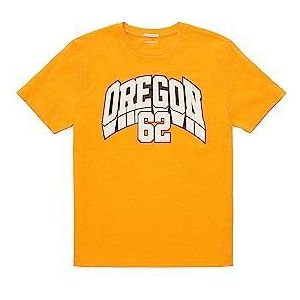 TOM TAILOR T-shirt voor jongens en kinderen, 32258 - zacht oranje, 176 cm