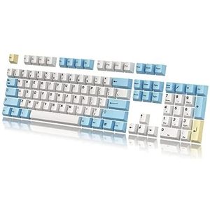 Custom Keycaps | Dye Sublimation PBT Keycap Set for Mechanical Keyboard | 139 Keys | Cherry Profile | ANSI US-Layout | Compatible with Cherry MX, Gateron, Kailh, Outemu | Pegaso