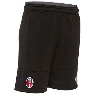 Macron - Bfc M20 Travel Bermuda NER Jr, Bermuda Travel voor kinderen, Bologna FC 2020/21 jongens 0-24