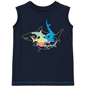 s.Oliver Junior Boy's T-shirt, mouwloos, blauw, 92/98, blauw, 92/98 cm