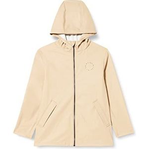 NAME IT Girl's NLFDRY RAIN Jacket FO Jacket, White Pepper, 158/164, White Pepper, 158/164 cm