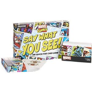 Paladone Zeg wat je ziet kaartspel, officieel gelicentieerde Disney Marvel Comics Merchandise