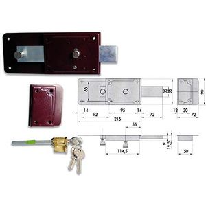 Cisa 55051.50.1 – PAL slot + knop cil2500 Mad.