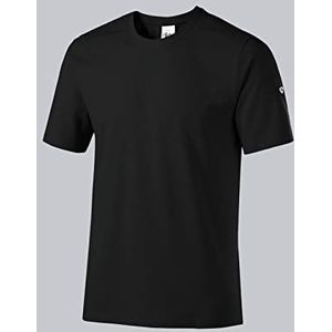 BP 1714-234-32-4XL uniseks T-shirts, 1/2 mouwen, ronde hals, lengte 70 cm, 170,00 g/m² katoen met stretch, zwart, 4XL