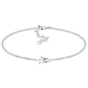 Elli Armband dames sterren verstrengelingen Astro in 925 sterling zilver, 180, Facetgeslepen, Zonder